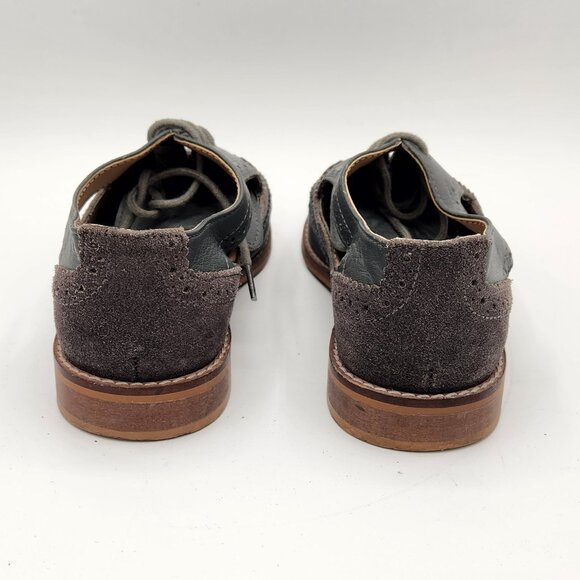 "Milton" Leather Flat Cut Out Brogue from ASOS DESIGN - Picture 2 of 7